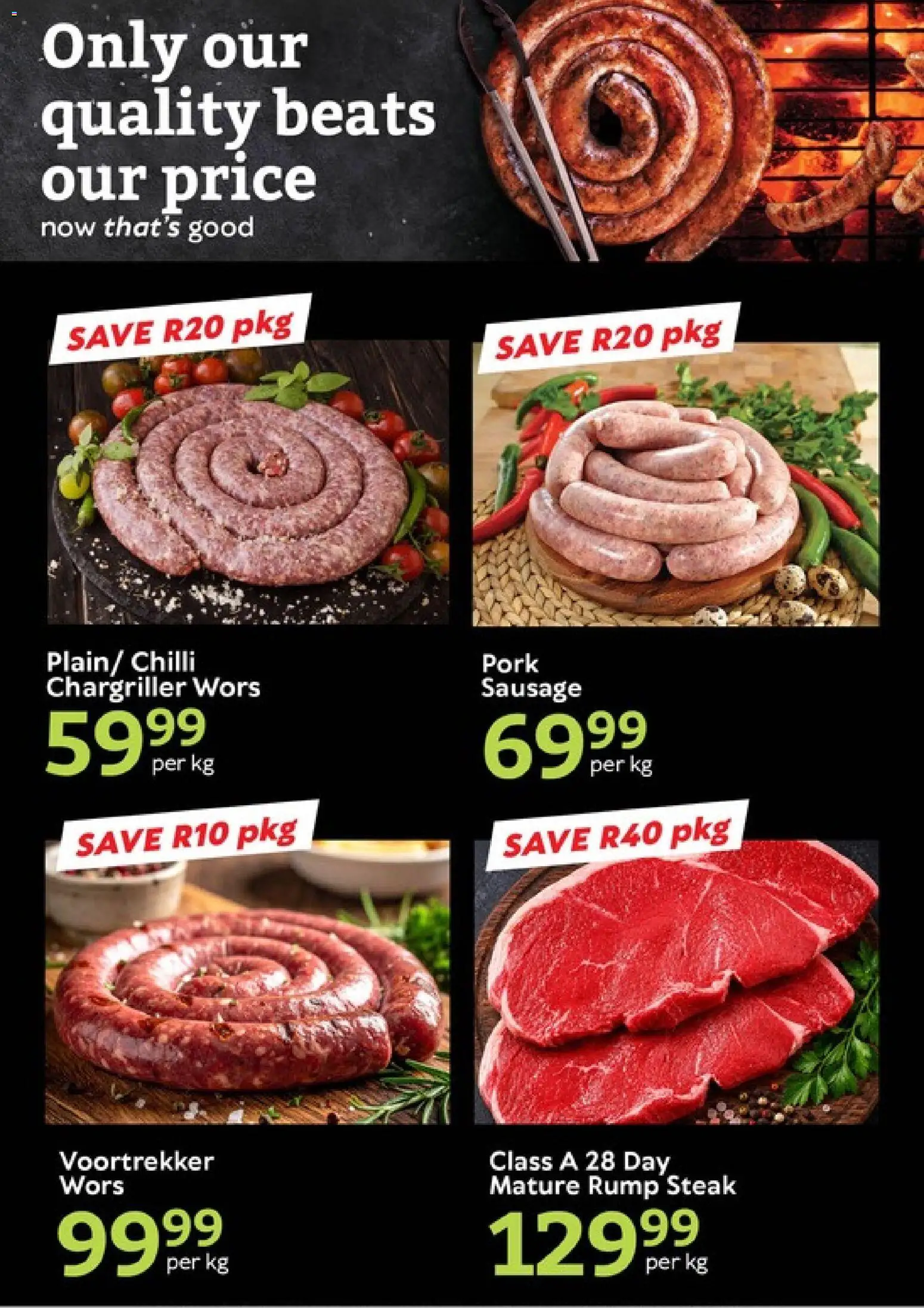 New Oxford Freshmarket catalogue – valid from 13/10/2026 | Page: 2 | Products: Rump steak, Steak, Pork, Sausage
