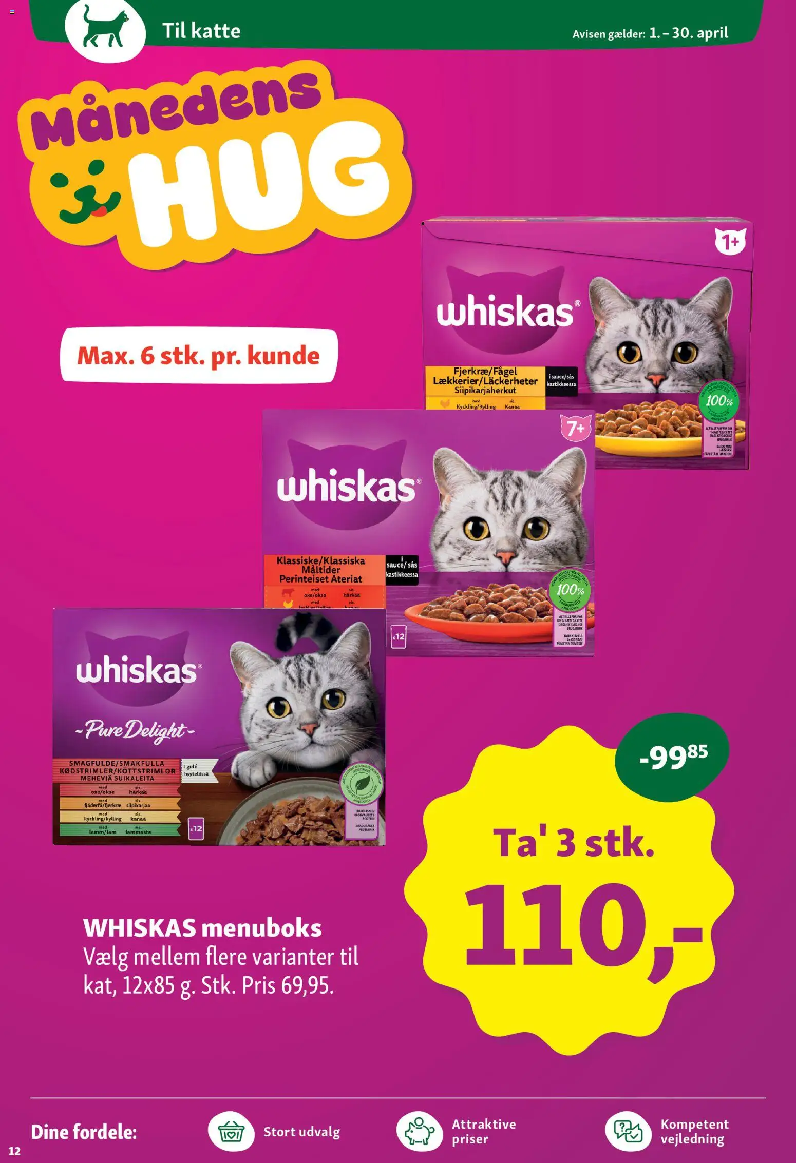 Maxi Zoo tilbudsavis – gyldig fra 01.04.2026 | Side: 12