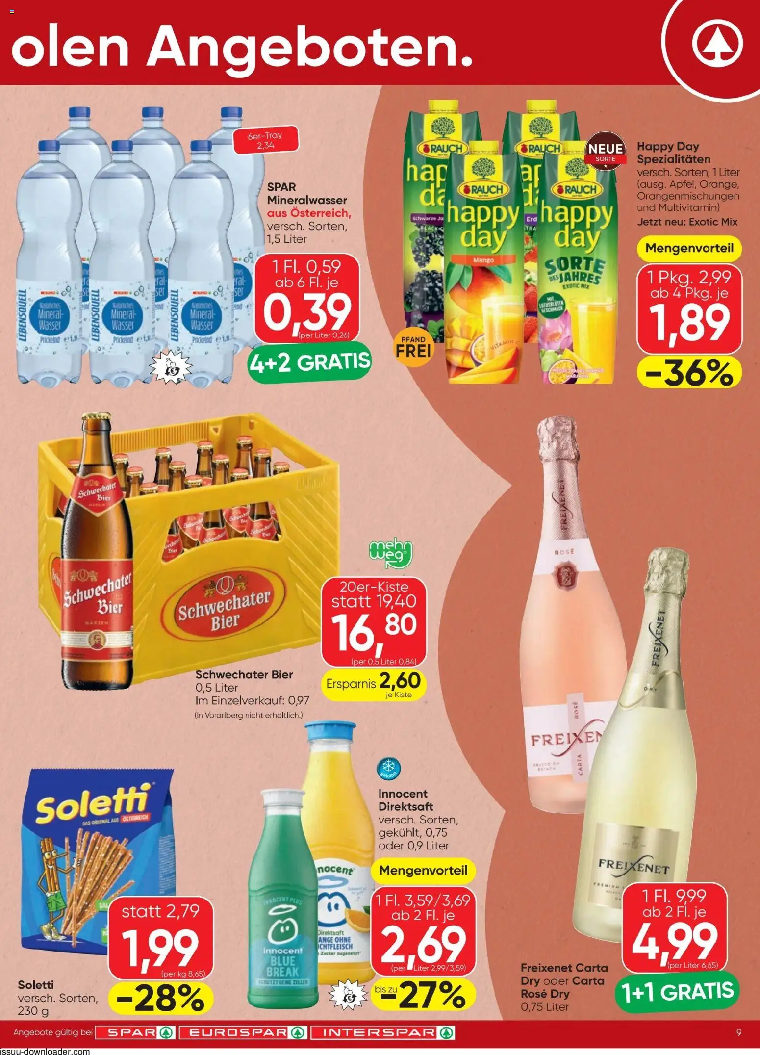 Spar - Flugblatt gültig ab 28.05.2026 | Seite: 9