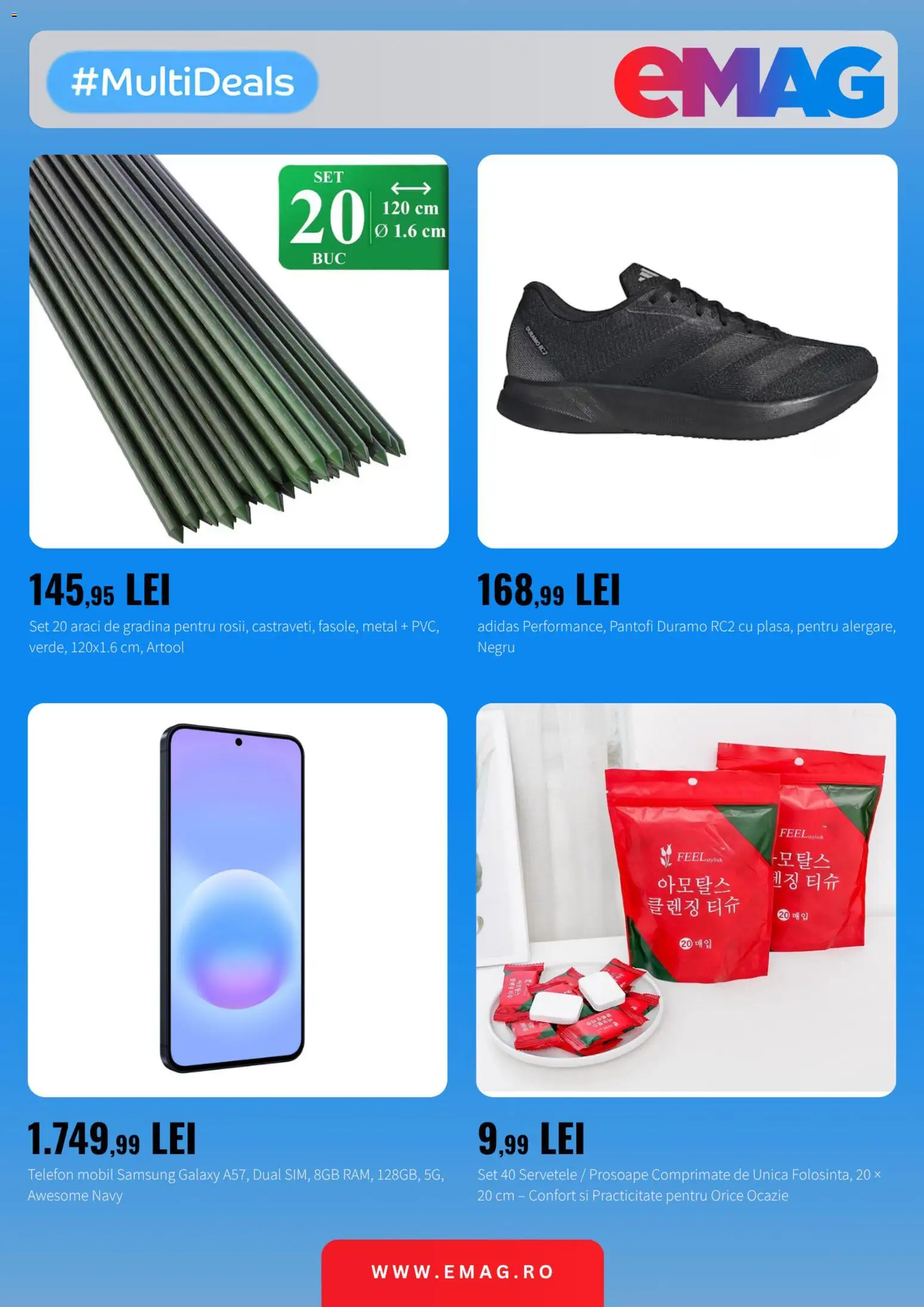 Noul catalog Emag – valabil de la 20.05.2026 | Pagină: 2 | Produse: Telefon, Pantofi