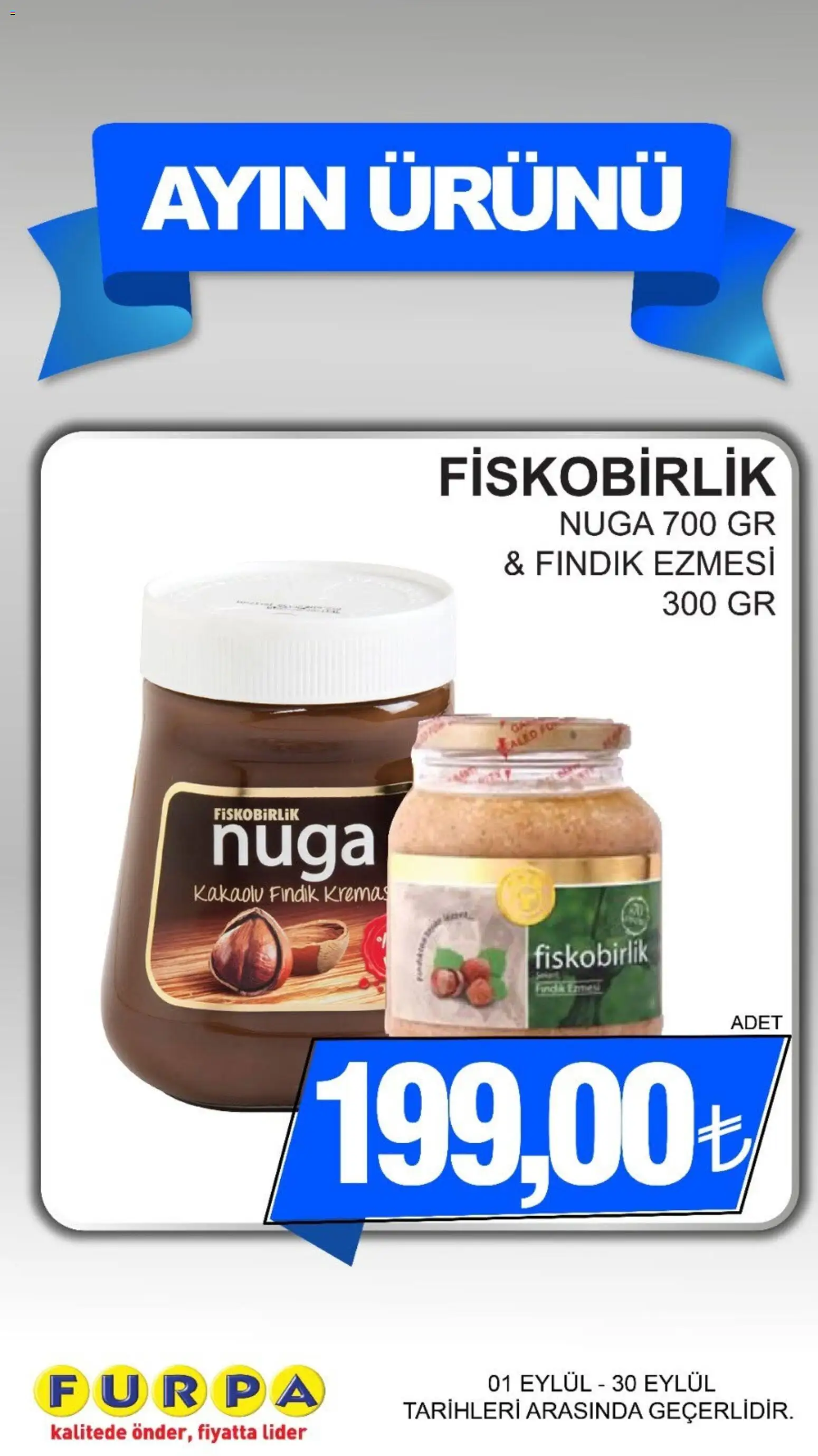 Furpa aktüel ürünler kataloğu yayımlandı! Bu hafta 01 - 30 Eylül 2026 günü Furpa indirimli ürünleri