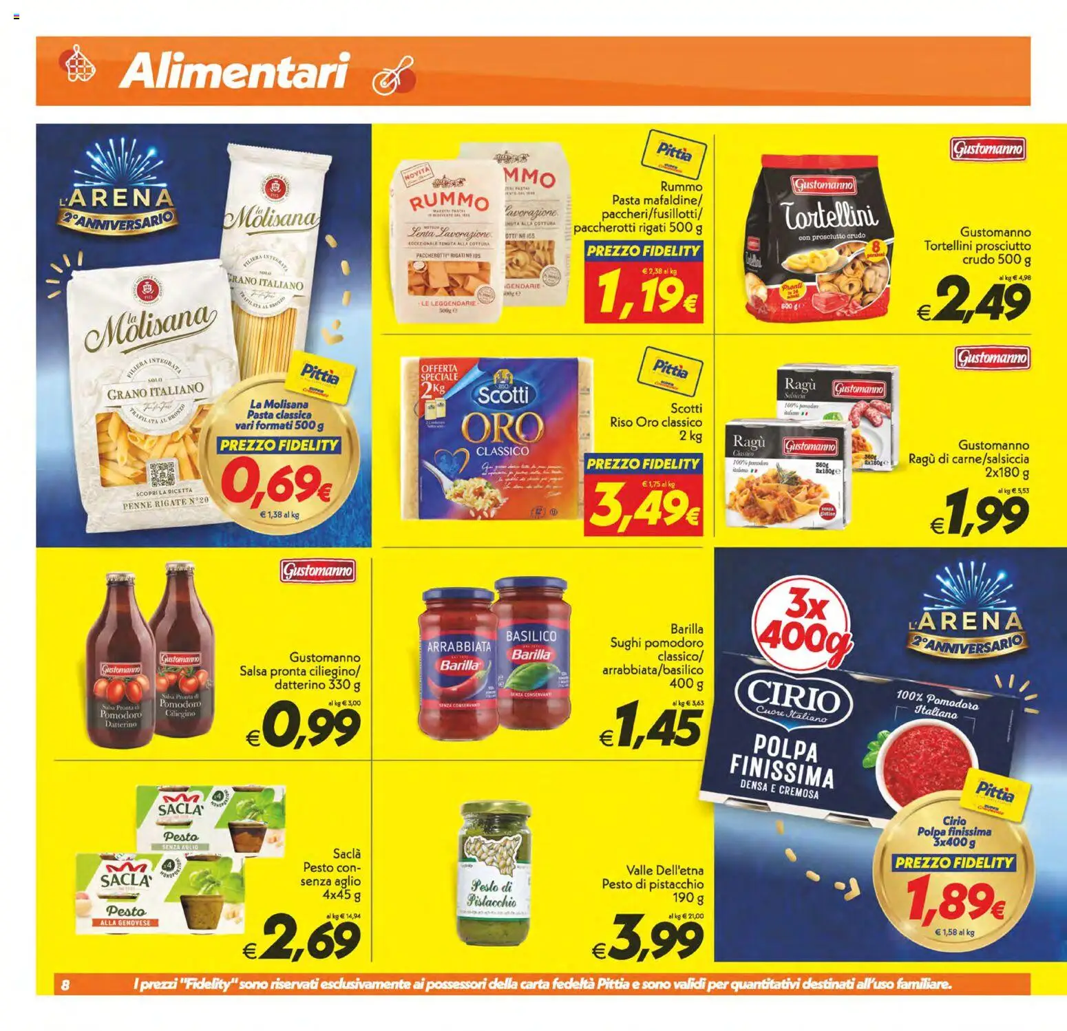 Volantino SuperConveniente del 23/10/2026 | Pagina: 8 | Prodotti: Riso, Salsa, Pesto, Basilico
