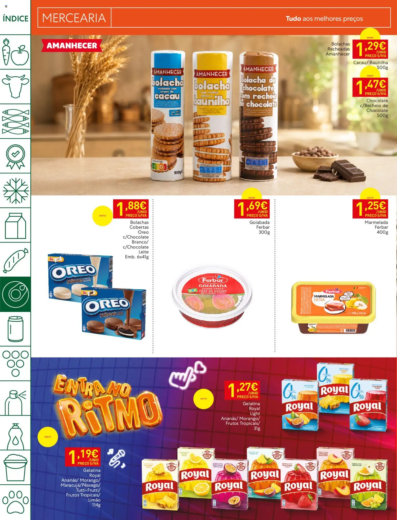 Recheio folheto Madeira │ válido de 18/08/2026 | Página: 20 | Produtos: Baunilha, Gelatina, Leite, Chocolate