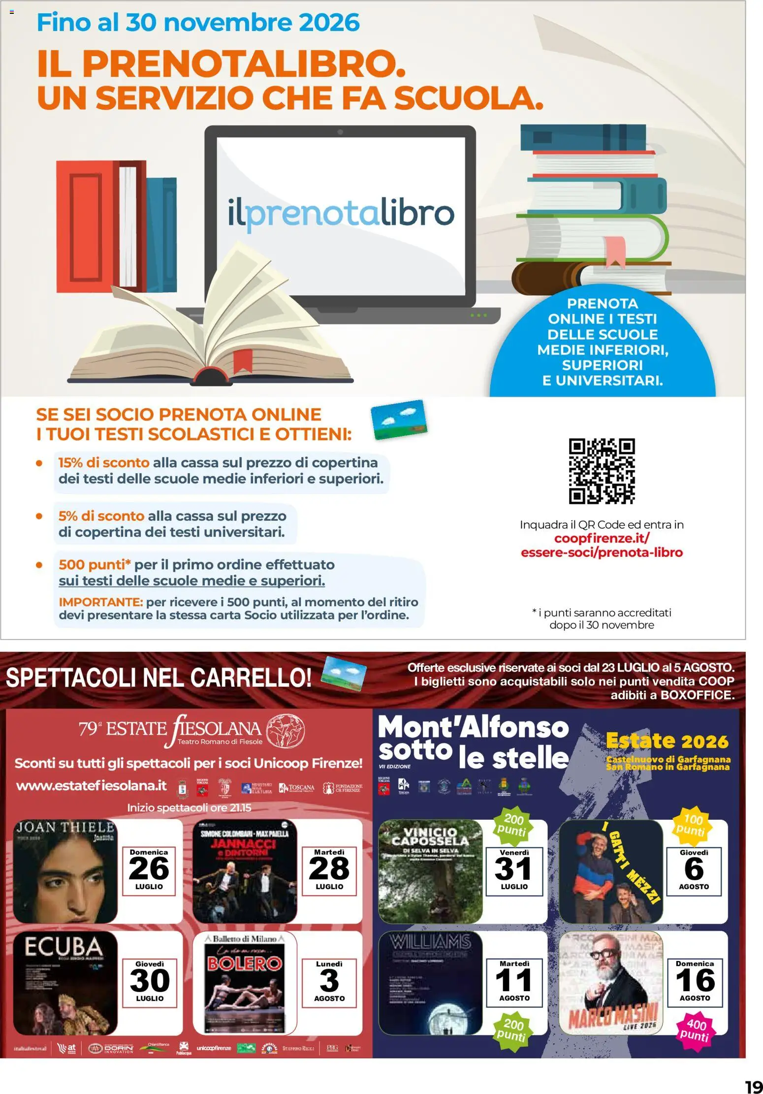 Volantino COOP del 23/07/2026 | Pagina: 19 | Prodotti: Cd, Carrello