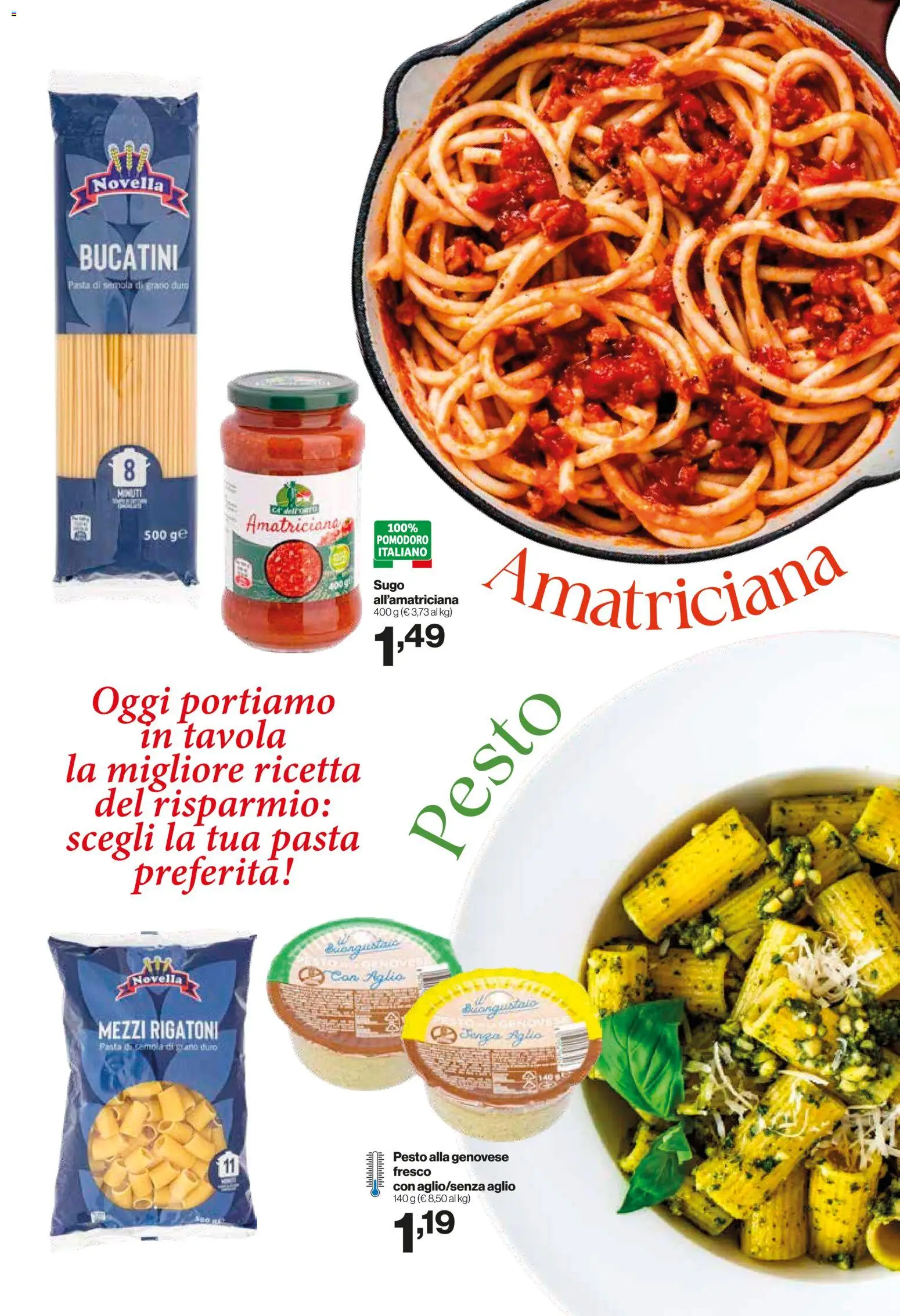 Volantino IN's del 03.06.2026 | Pagina: 3 | Prodotti: Aglio, Pasta, Pesto, Sugo