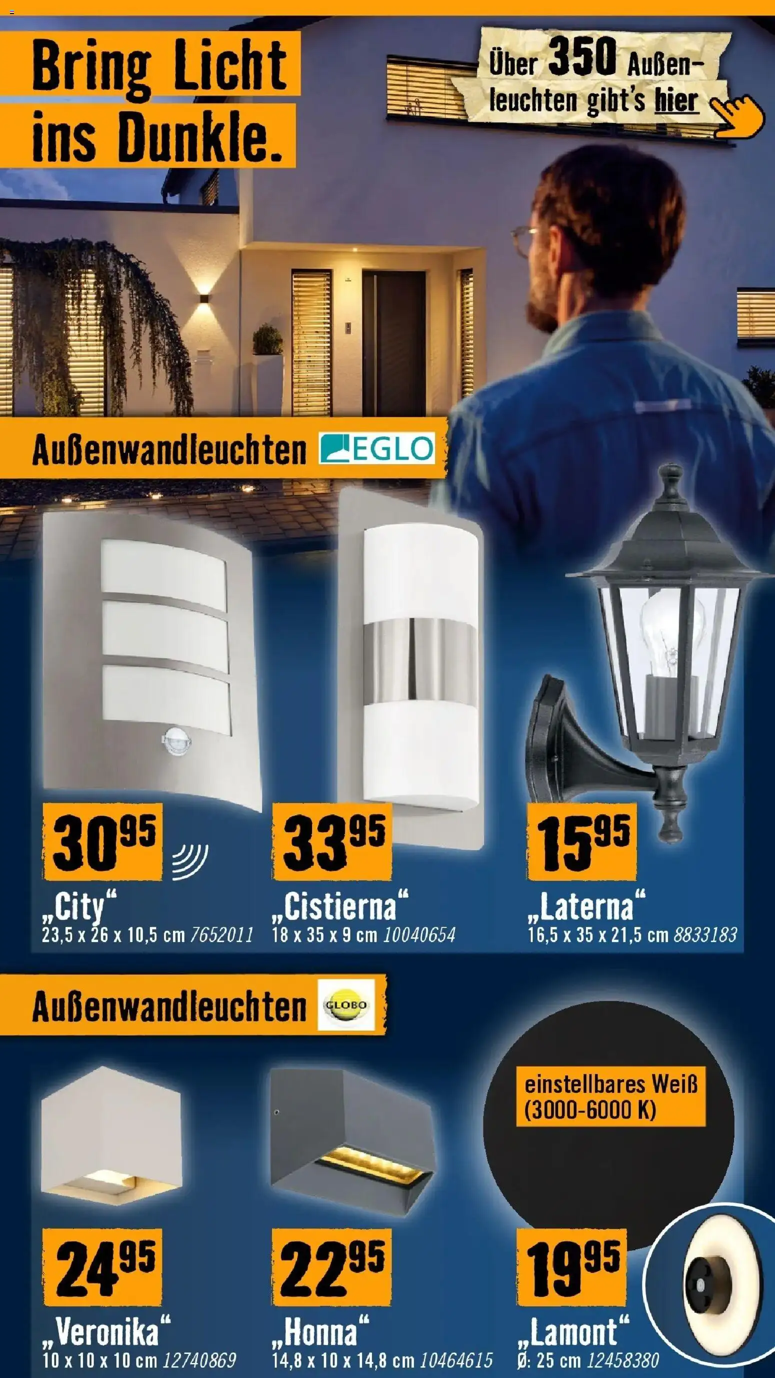 Hornbach - Hornbach: Kürzere Tage wecken Deinen Ehrgeiz. von 07.10.2026 - Aktuelle Angebote | Seite: 18