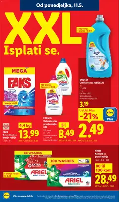 Lidl Katalog - Pregled kataloga iz trgovine Lidl, vrijedi od 11.05.2026 | Stranica: 14