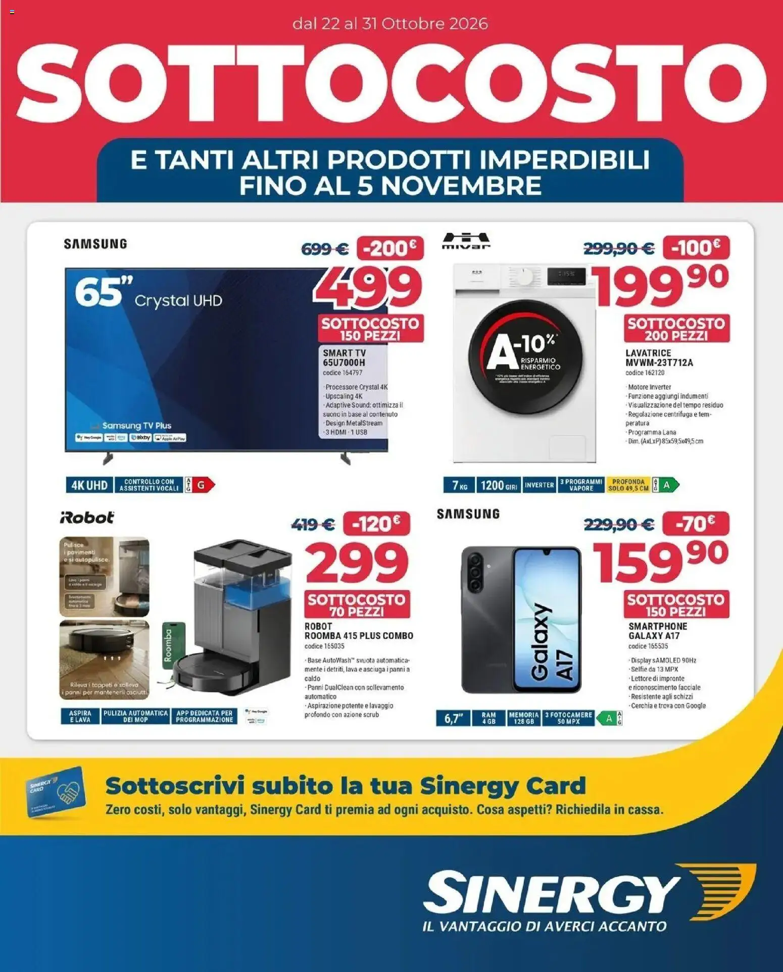 Volantino Trony del 22/10/2026 | Pagina: 1