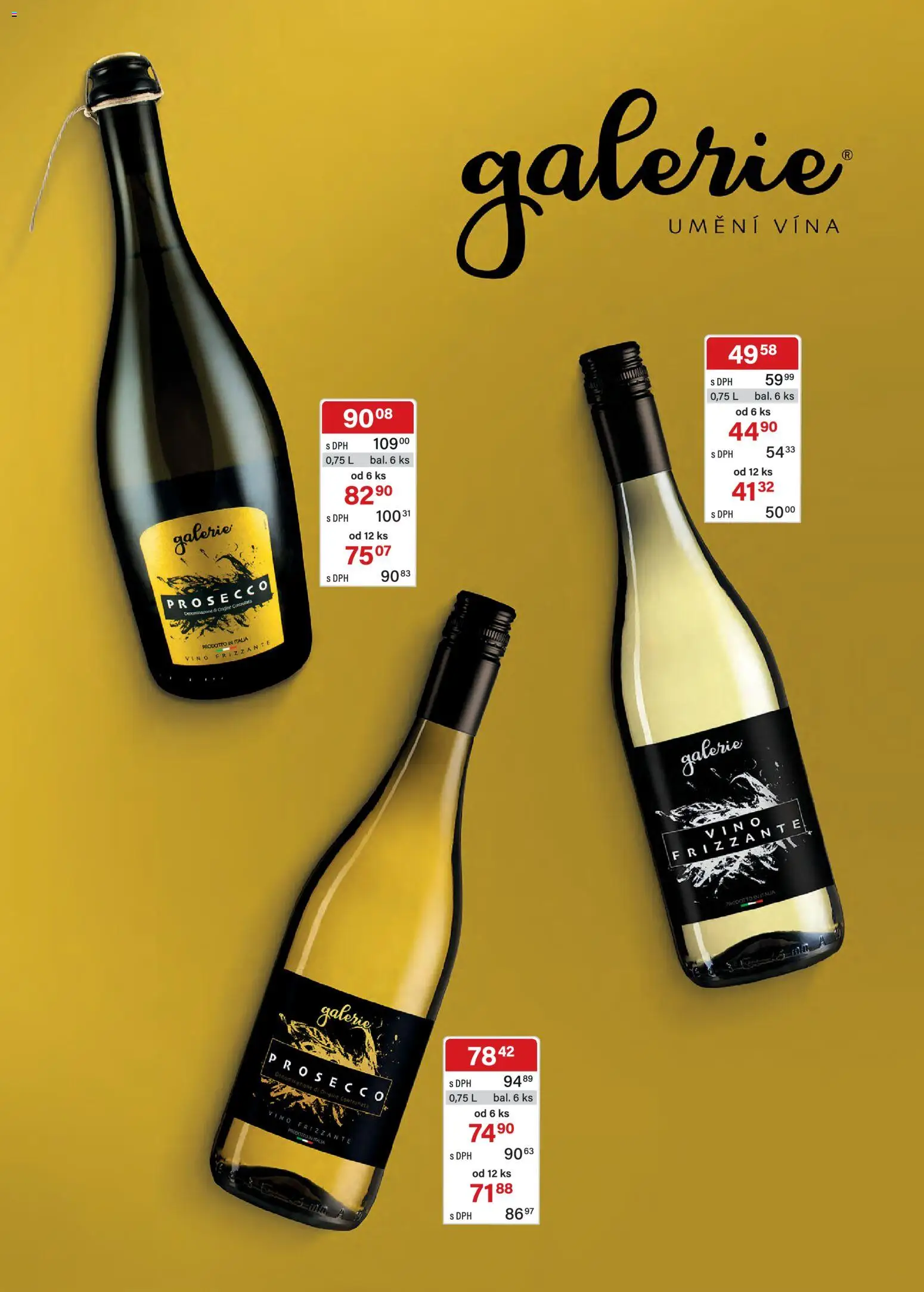 Astur & Qanto leták - Velkoobchod 07/2026 od 01.07.2026 | Strana: 44 | Produkty: Prosecco, Víno, Frizzante