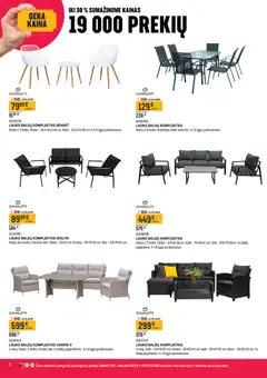 Senukai leidinys galioja nuo 03.06.2026 | Puslapis: 2 | Prekių: Sofa, Stalas, Kėdė