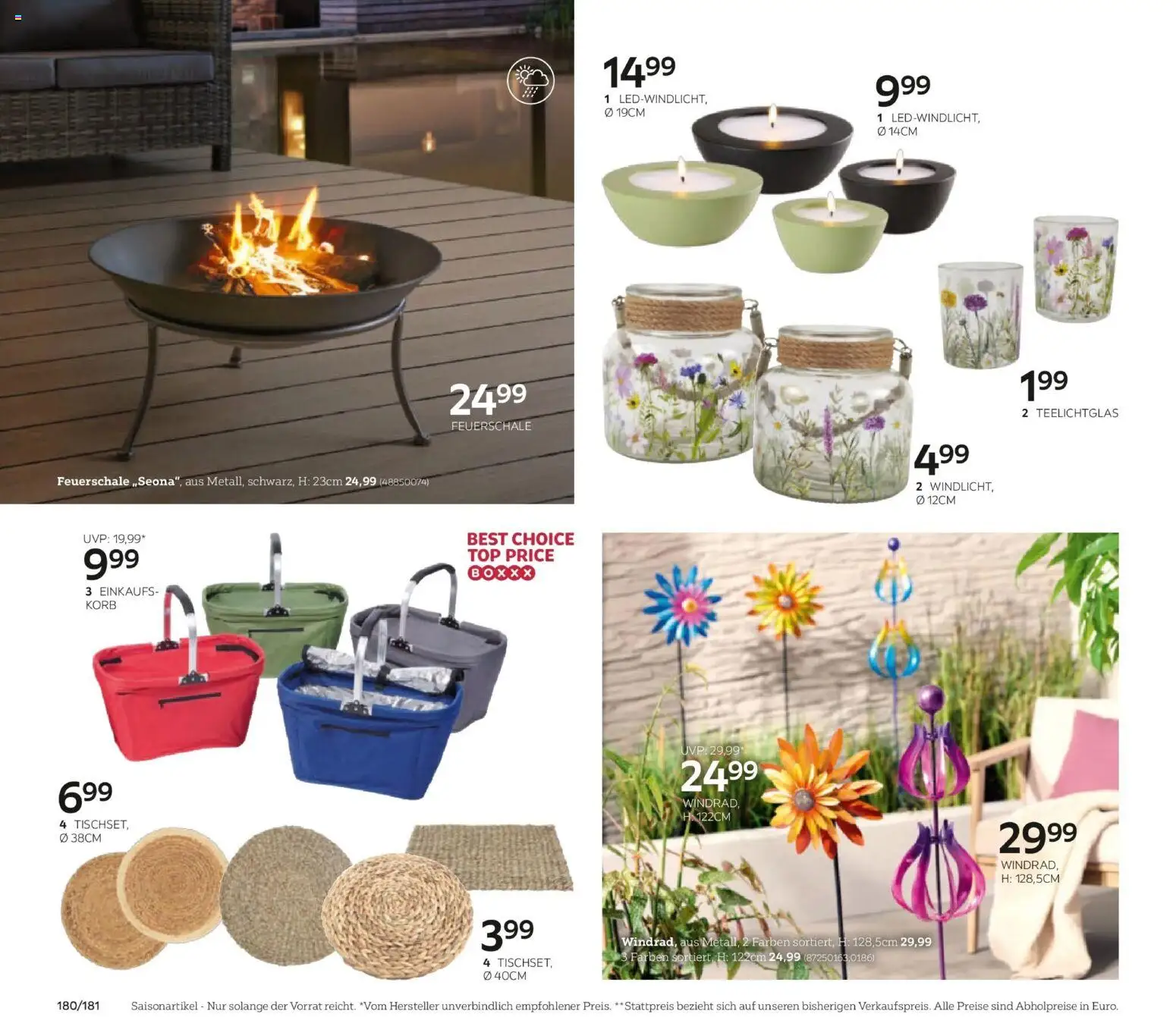 XXXLutz Gartenkatalog gültig ab 30.03.2026 | Seite: 180 | Produkte: Korb