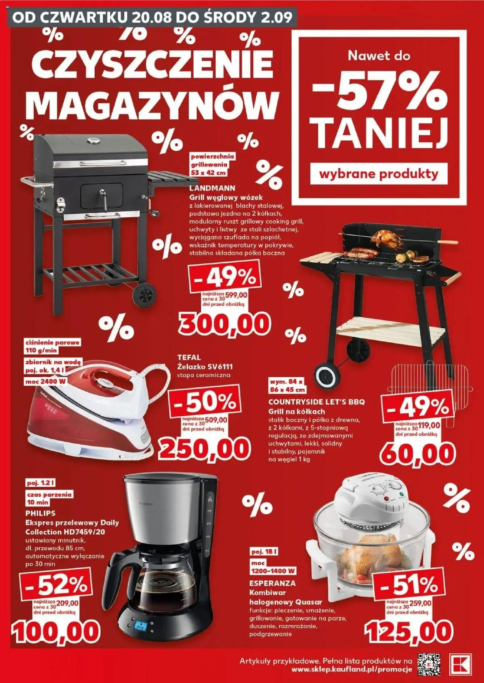 Kaufland gazetka - Złap Okazje od 20.08.2026 - od jutra PDF | Strona: 6 | Produkty: Żelazko, Ruszt, Półka, Tefal