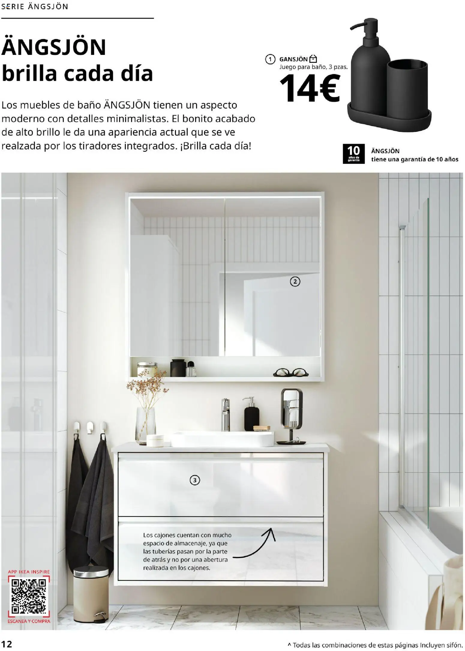 Catálogo IKEA Baňos │ válido desde el 01.02.2026 | Página: 12 | Productos: Muebles, Baño