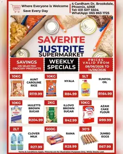Saverite specials catalogue – valid from 08.06.2026