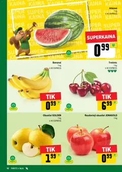 IKI leidinys galioja nuo 15.06.2026 | Puslapis: 10 | Prekių: Obuoliai, Bananai