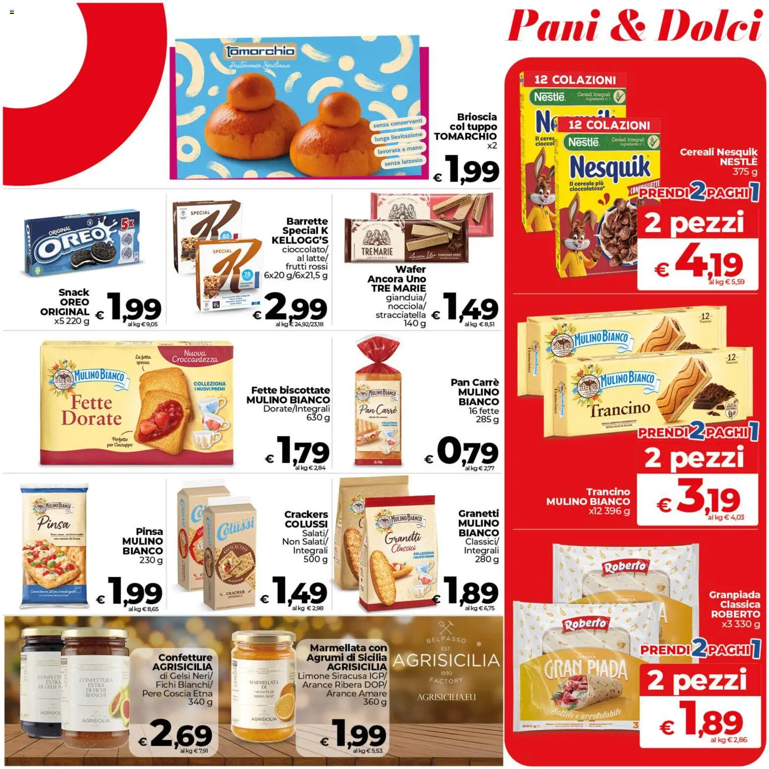 Volantino COOP del 11.06.2026 | Pagina: 21 | Prodotti: Arance, Agrumi, Crackers, Marmellata