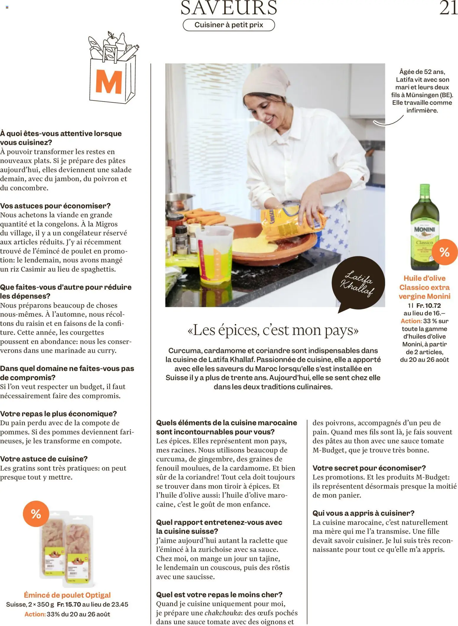 Migros aktionen Magazine FR – gültig ab 19.08.2026 | Seite: 21