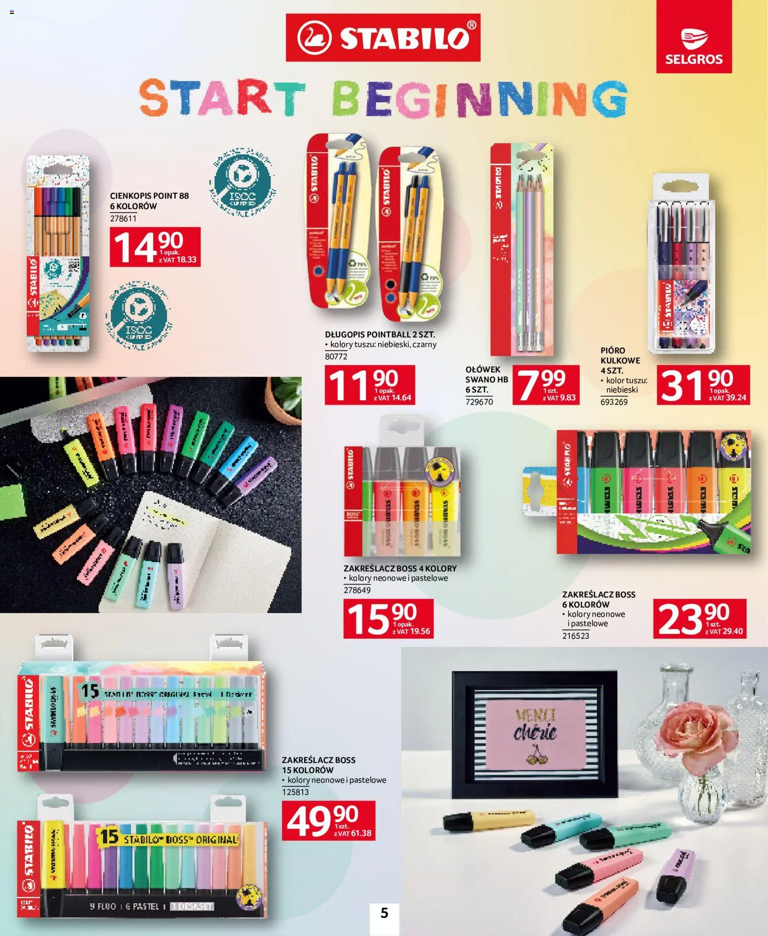 Selgros cash&carry gazetka - Back to school od 27.08.2026 | Strona: 5 | Produkty: Merci