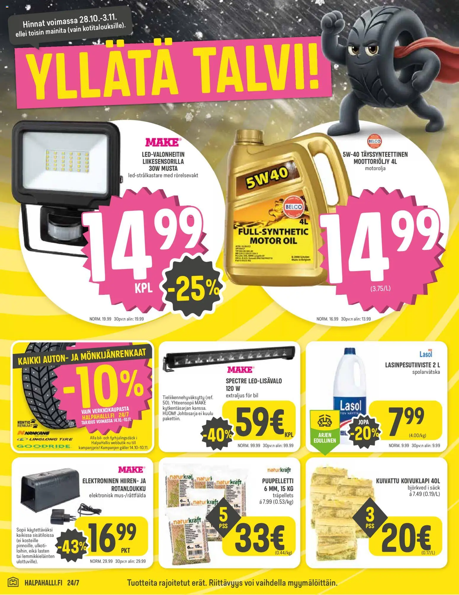 Halpa Halli tarjoukset – voimassa 28/10/2026 alkaen | Sivu: 10