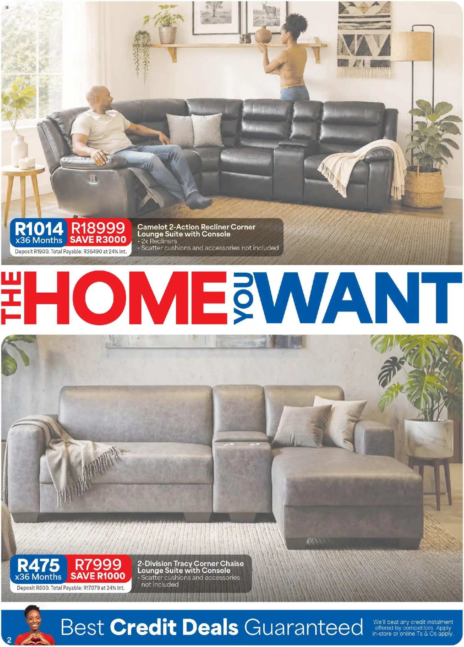 New OK Furniture catalogue – valid from 06/07/2026 | Page: 2 | Products: Lounge suite, Chaise