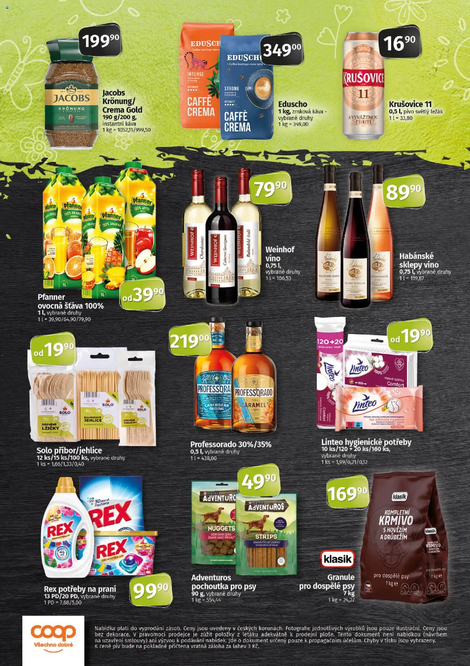 Coop leták - Tip Extra od 10.06.2026 | Strana: 4 | Produkty: Káva, Víno, Ananas, Granule
