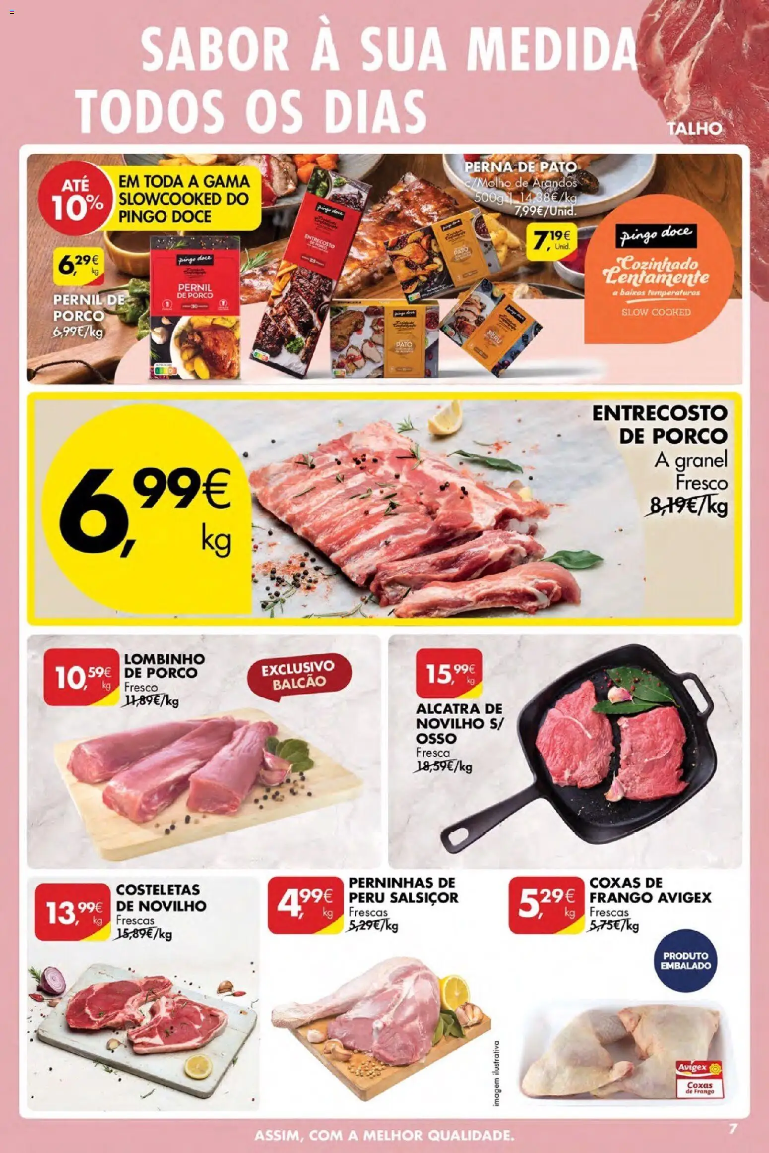 Pingo Doce Poupe Esta Semana Açores │ válido de 07.05.2026 | Página: 7 | Produtos: Frango, Pernil, Peru