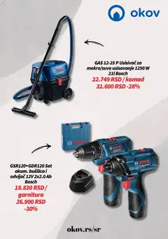Okov katalog - pregled Okov kataloga - važi od 01.04.2026 | Strana: 5 | Proizvode: Usisivač, Bosch, Bušilica