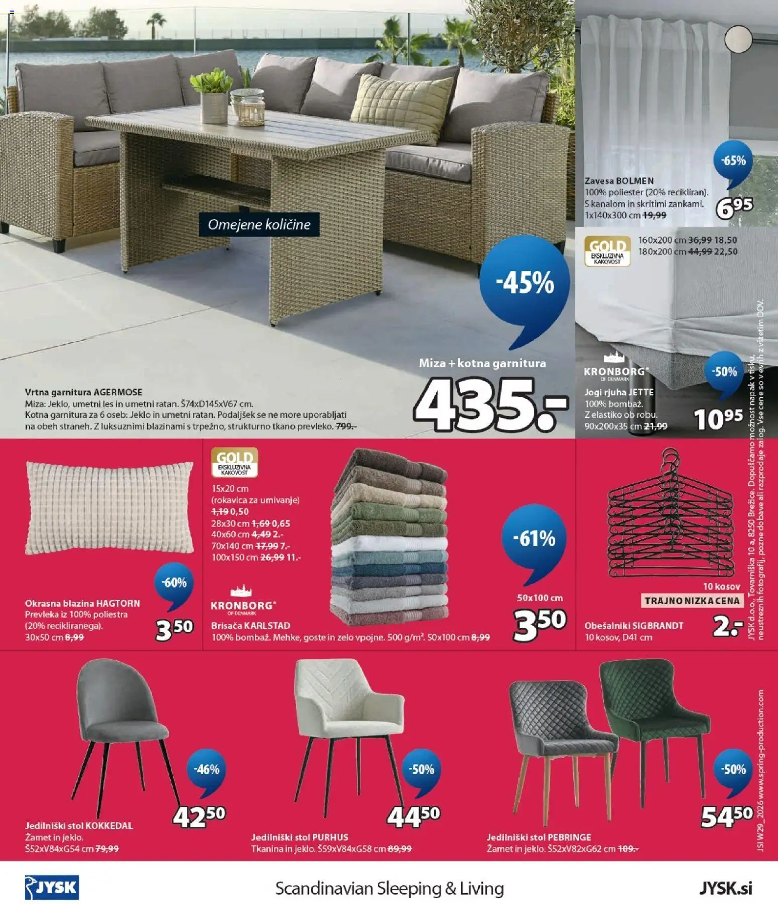 Novi JYSK katalog ponudbe – veljaven od 15.07.2026 | Stran: 16