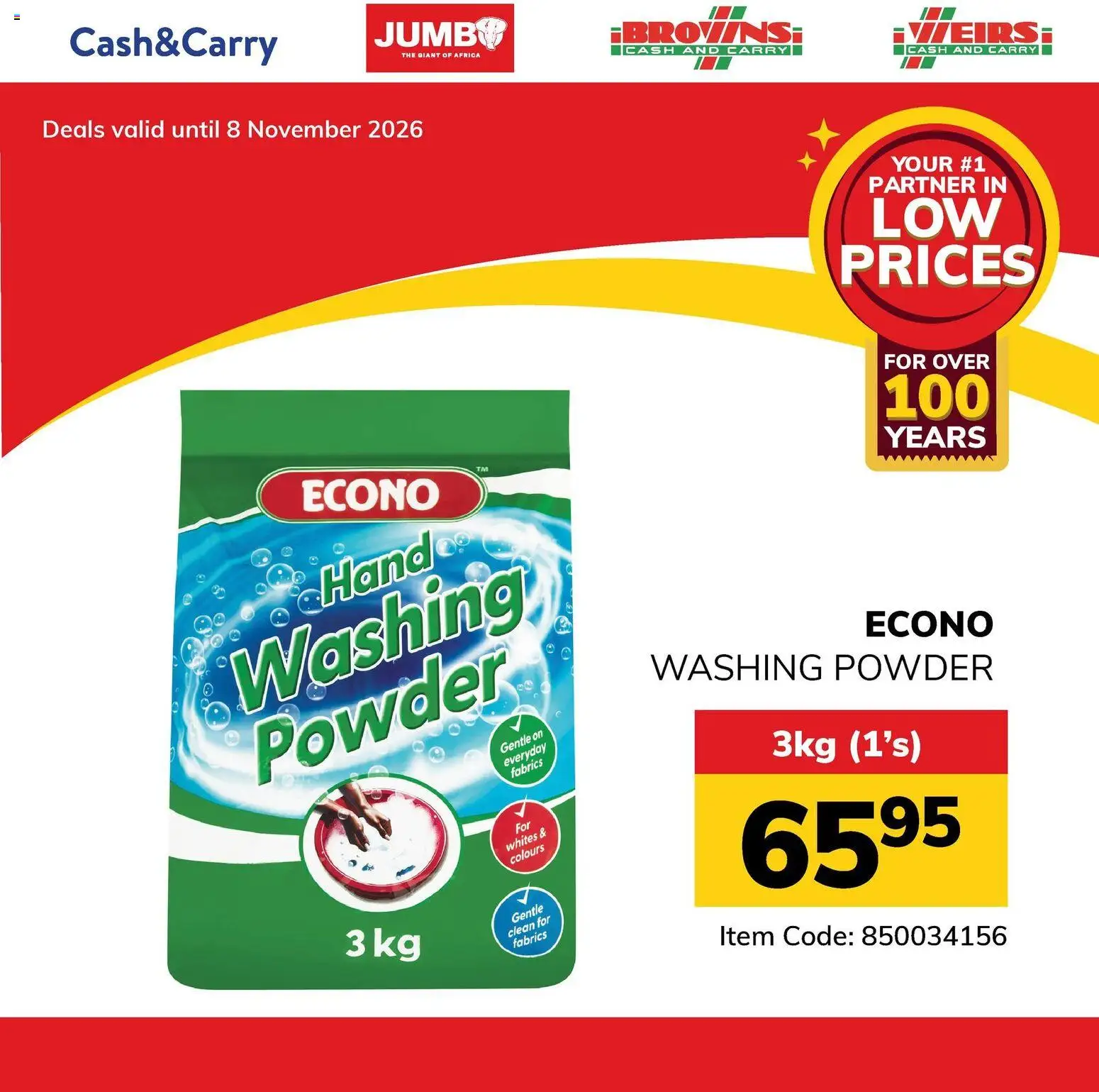 New Jumbo catalogue – valid from 30/10/2026 | Page: 9 | Products: Powder, Washing powder