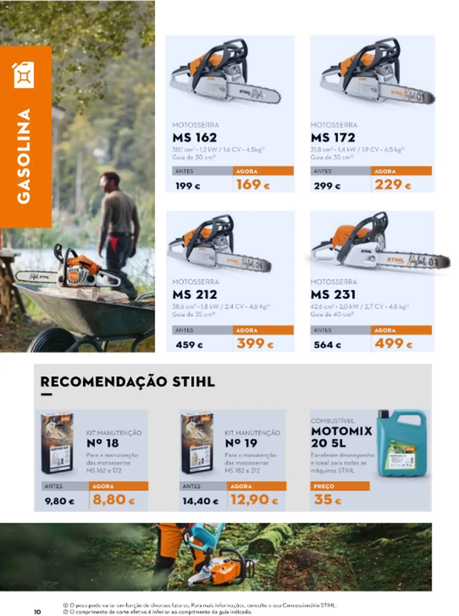 Stihl Outono Catálogo │ válido de 28/09/2026 | Página: 10 | Produtos: Motosserra