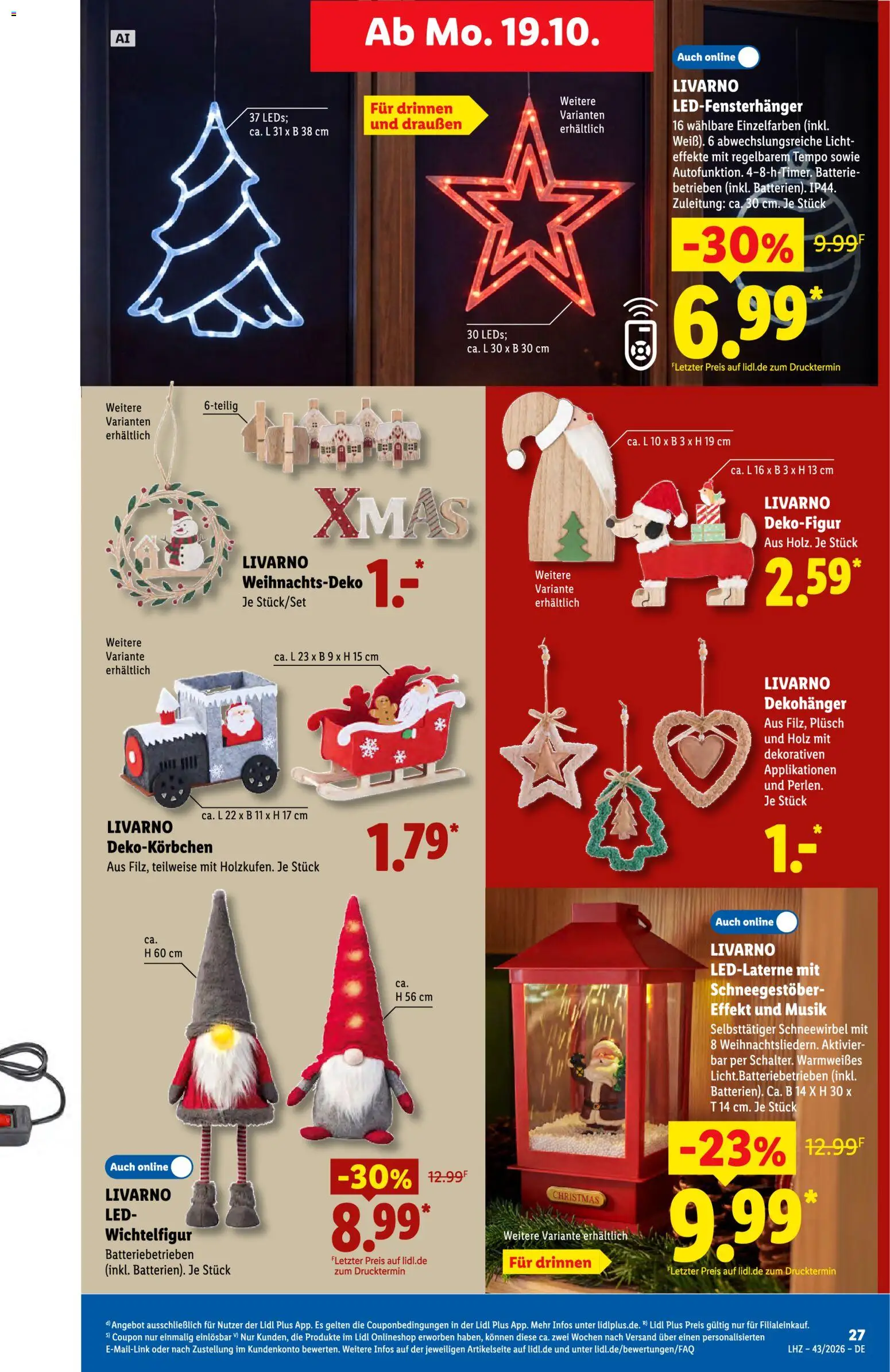Lidl Německo leták od 19.10.2026 | Strana: 41 | Produkty: LED