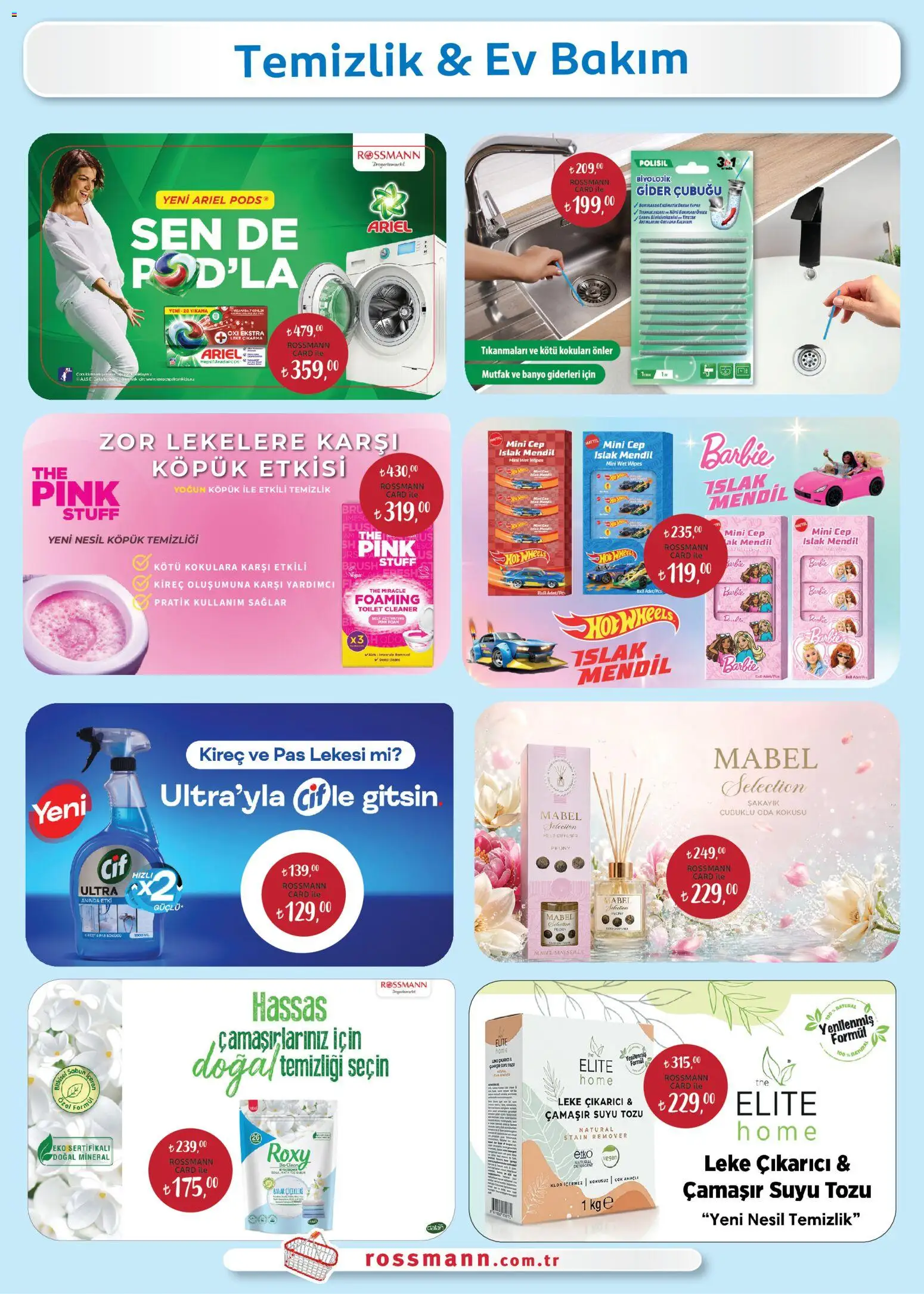 Rossmann Haziran Ev & Yaşam Kataloğu - 01.06.2026 tarihinden itibaren geçerlidir | Sayfa: 8