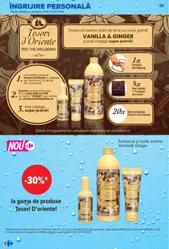 Ofertele Carrefour valabile de la 15.07.2026 | Pagină: 52 | Produse: Fotoliu, Cremă
