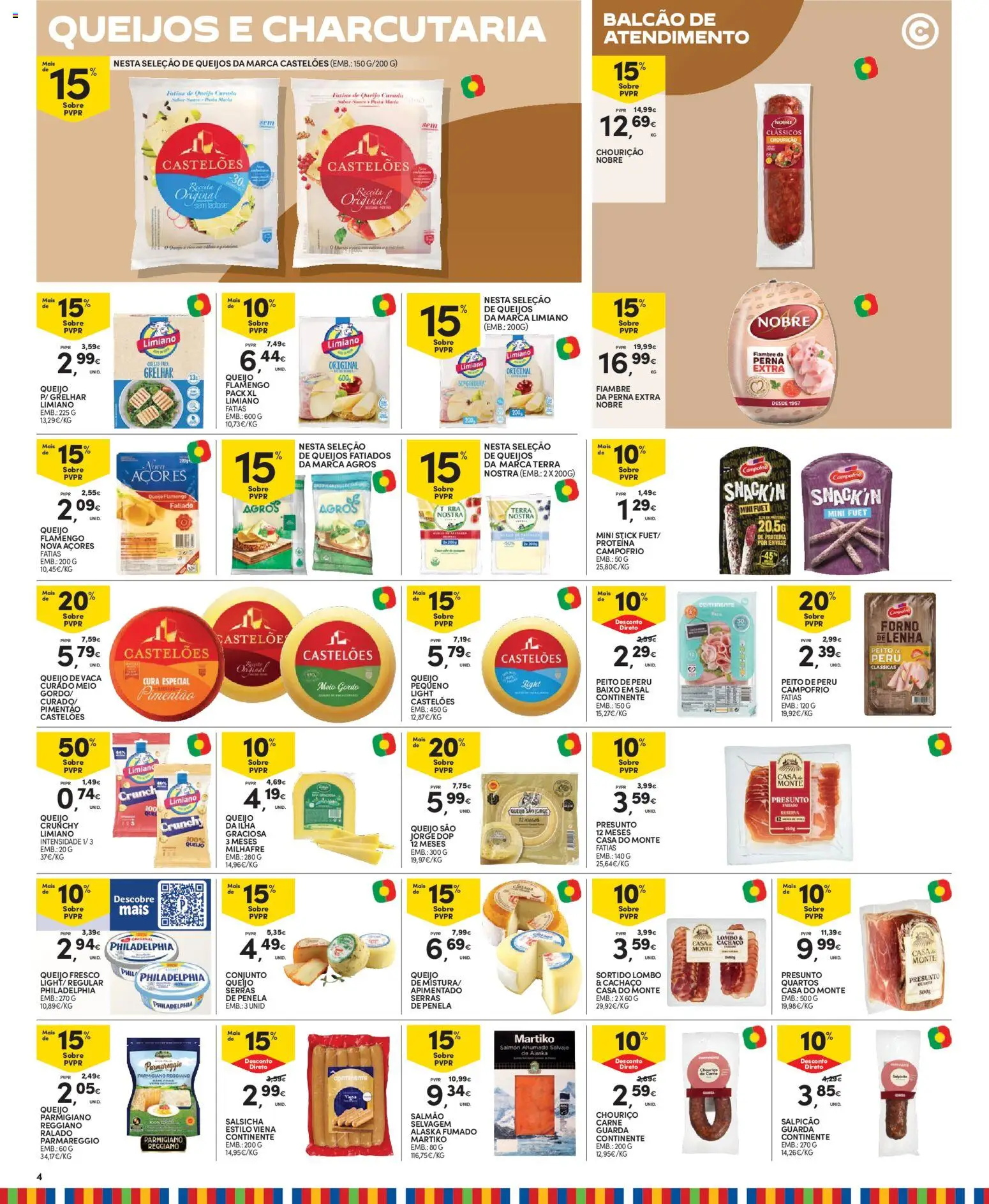Continente folheto Madeira │ válido de 27/10/2026 | Página: 4 | Produtos: Pimentão, Sal, Lombo, Proteina