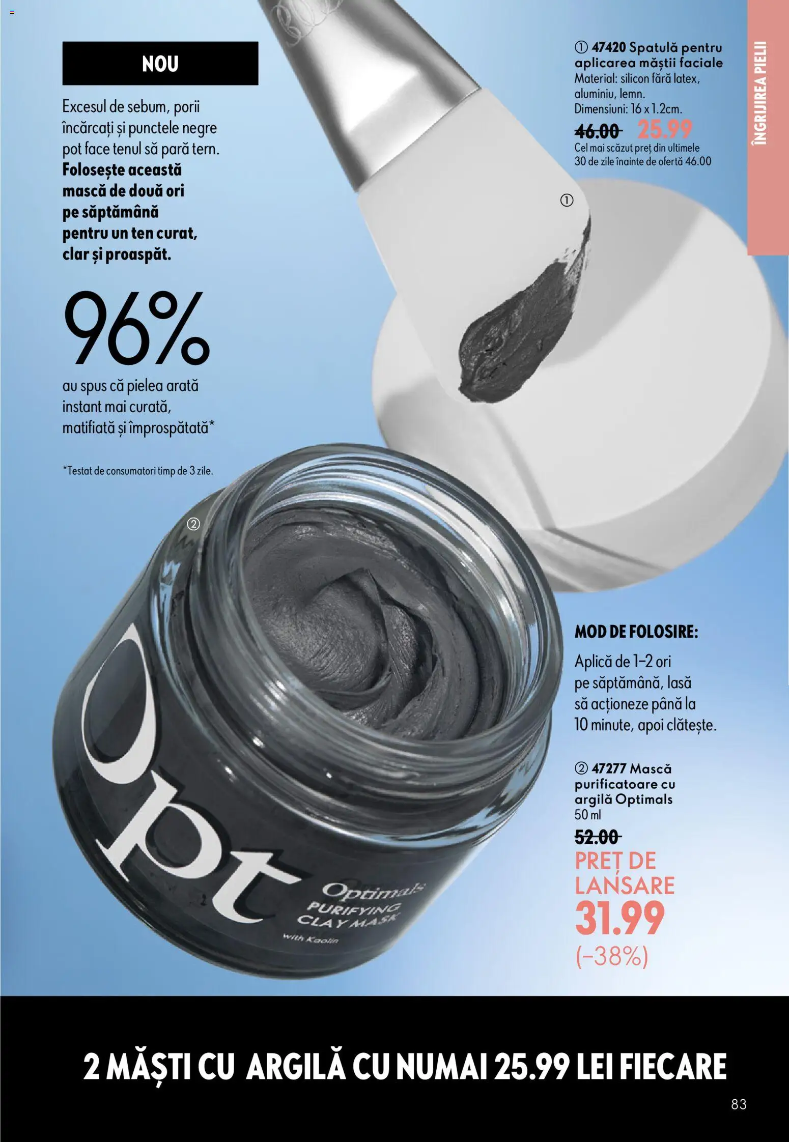Noul catalog Oriflame – valabil de la 08.07.2026 | Pagină: 83 | Produse: Pară