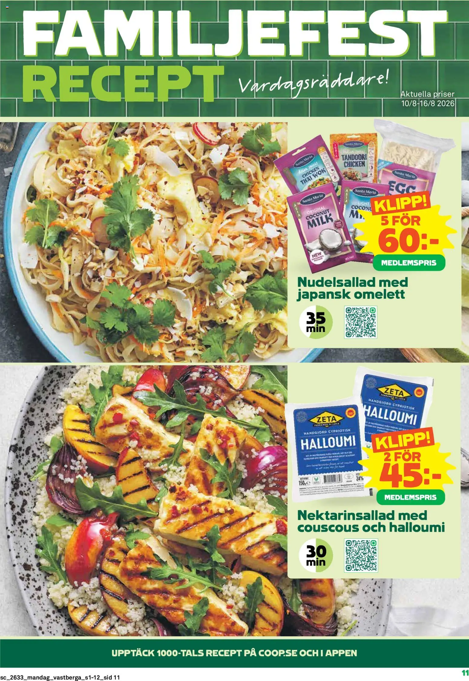 Stora Coop reklamblad aktuell från 10/08/2026 | Sida: 11