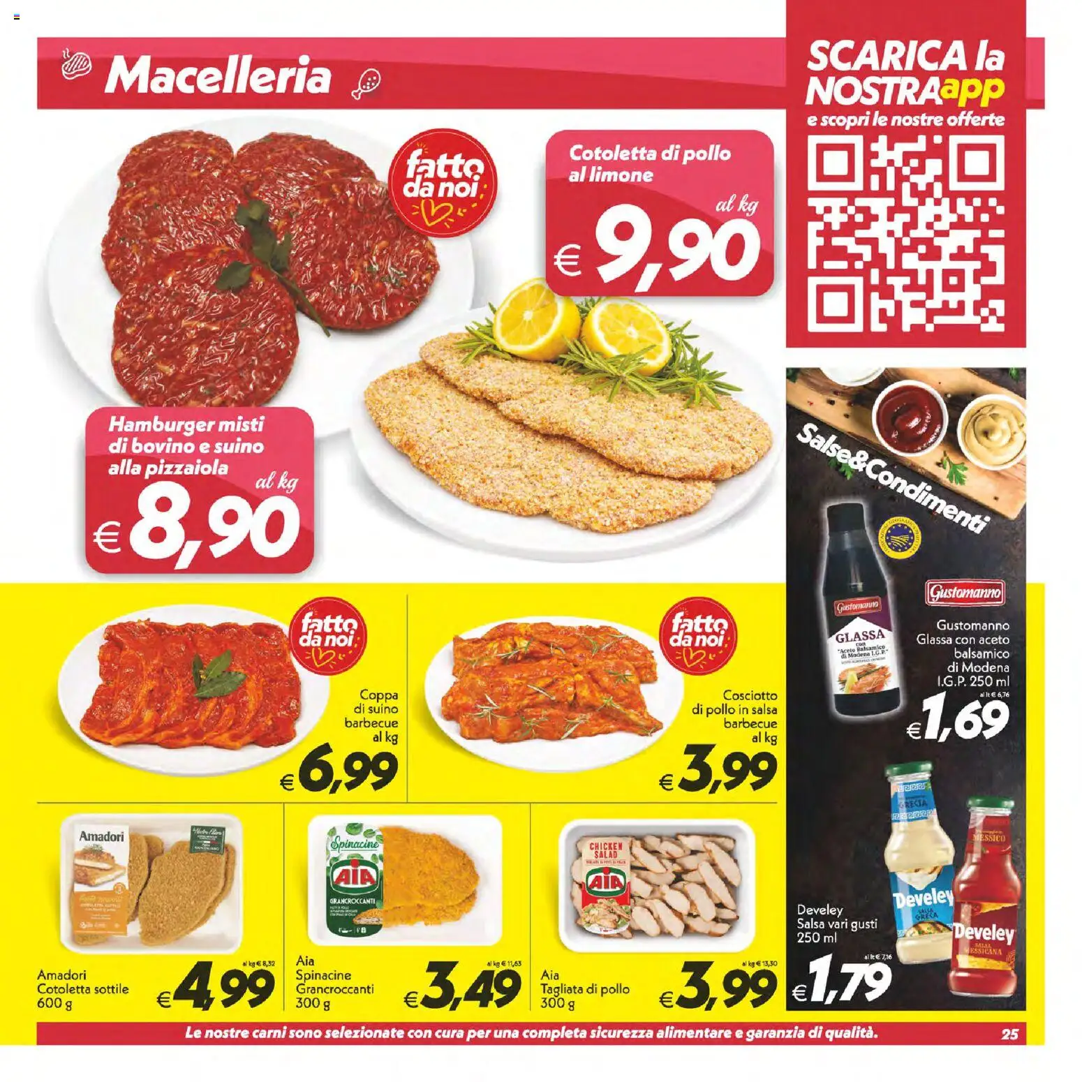 Volantino SuperConveniente del 02/07/2026 | Pagina: 25 | Prodotti: Bovino, Salsa, Suino, Glassa