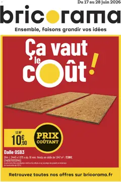 Bricorama - Prévisualisation de Bricorama catalogue valide à partir de 17.06.2026