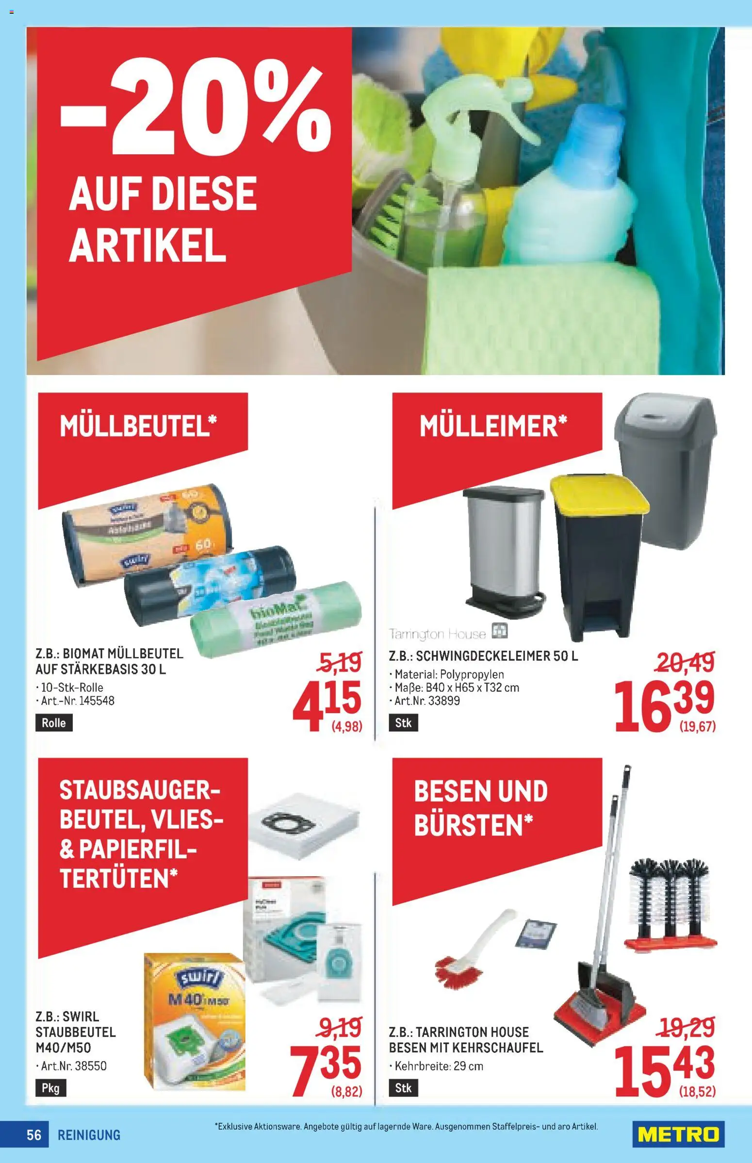 Metro angebote Profi gültig ab 17.09.2026 | Seite: 56