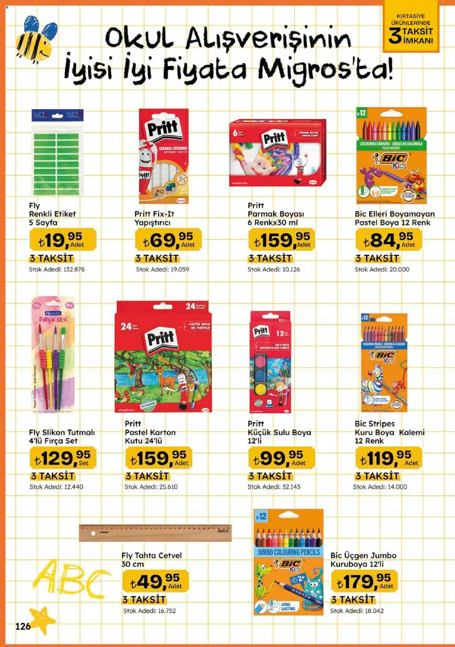 Migros Katalog - 5M Migroskop Dijital - 10 Eylül 2026 tarihinden itibaren geçerlidir | Sayfa: 126 | Ürünler: Kutu, Cetvel, Pastel boya, Boya kalemi