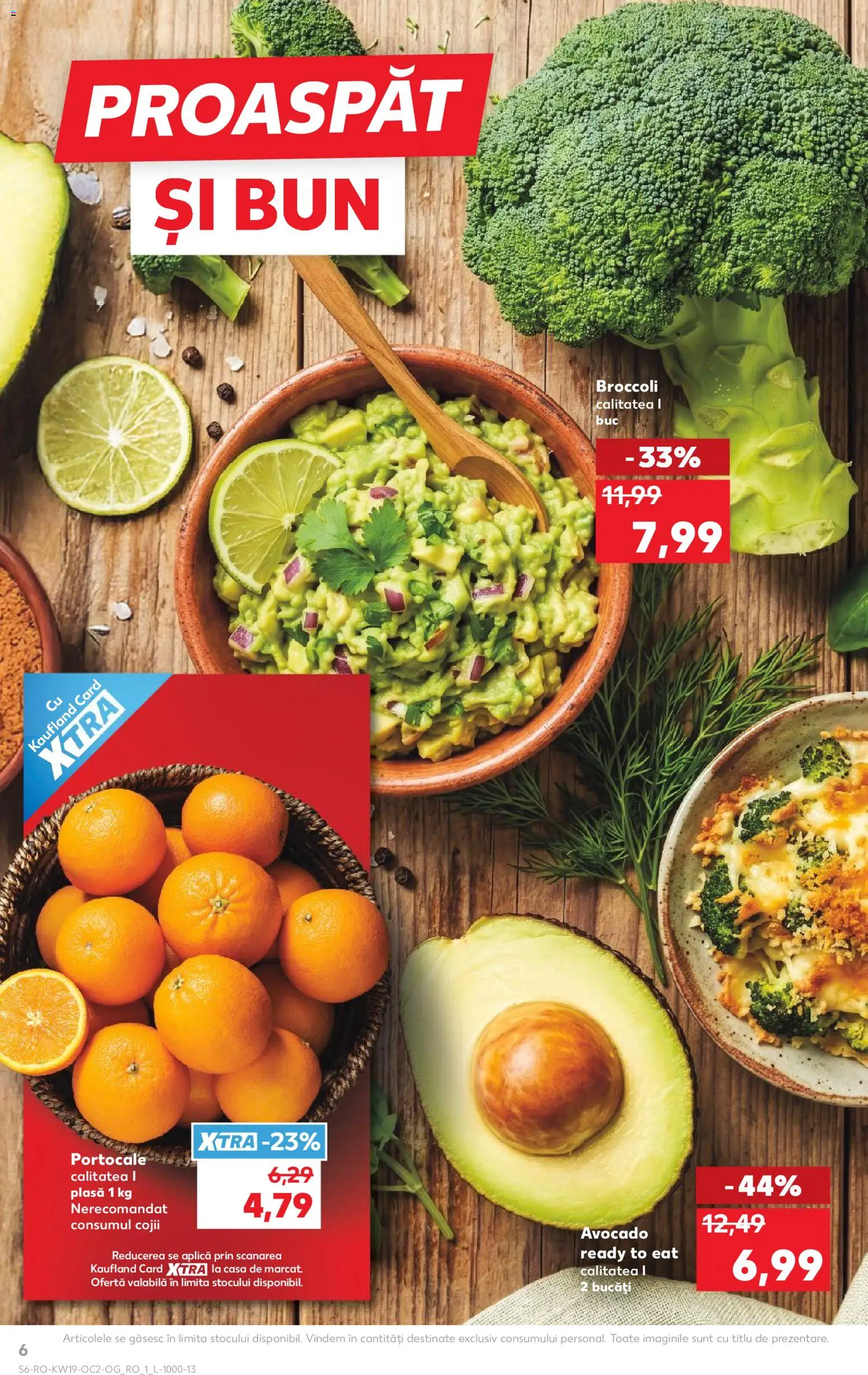 Noul catalog Kaufland – valabil de la 06.05.2026 | Pagină: 6 | Produse: Portocale, Avocado