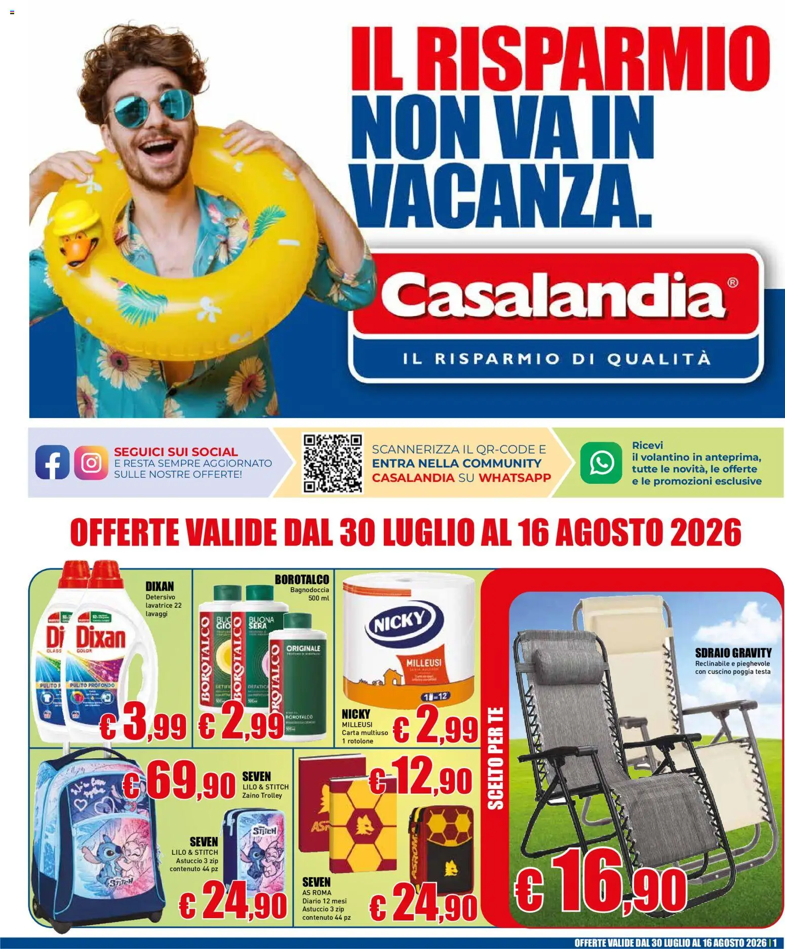 Volantino Casalandia del 30/07/2026 | Pagina: 1