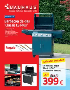 Vista previa Bauhaus Barbacoas válido desde el 15.05.2026 | Página: 44 | Productos: Barbacoa, Quemador, Parrilla, Termómetro
