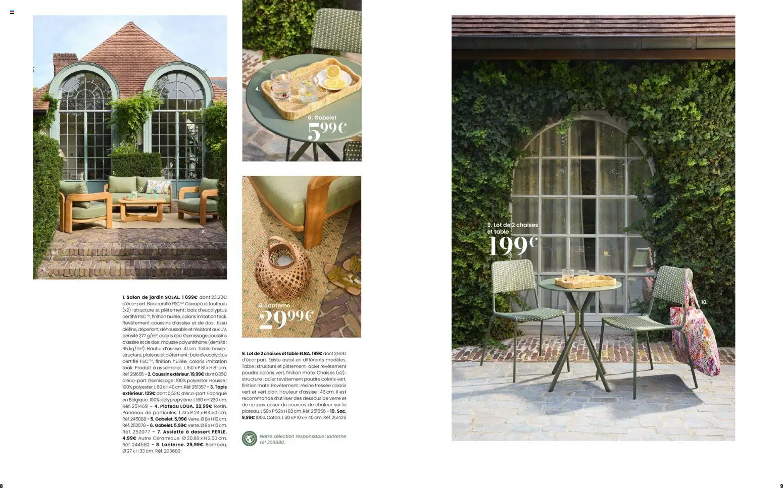{H1} | Page: 5 | Produits: Canapé, Table basse, Table, Tapis