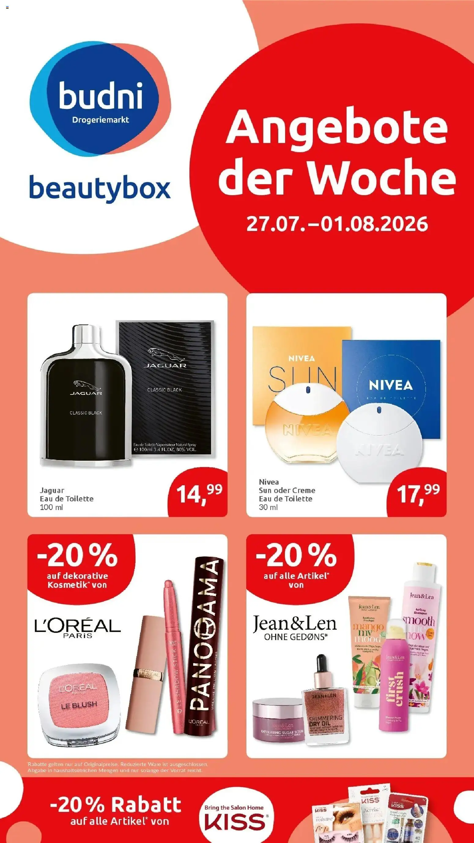 Edeka Prospekt Mainz-Weisenau – gültig ab 27.07.2026 | Seite: 69 | Produkte: Eau de Toilette, Duschgel, Mango, Blush