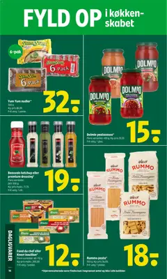 Coop 365 - Tilbudsavis uge 24 gyldig fra 11.06.2026 | Side: 16 | Produkter: Bouillon, Spaghetti, Pasta, Dressing