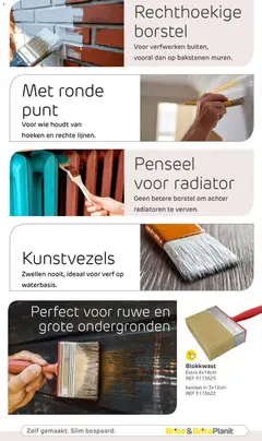 Brico Plan-it Verfmagazine - Voorbeeld van een folder van Brico Plan-it, geldig van 13/05/2026 | Pagina: 127 | Producten: Radiator, Borstel