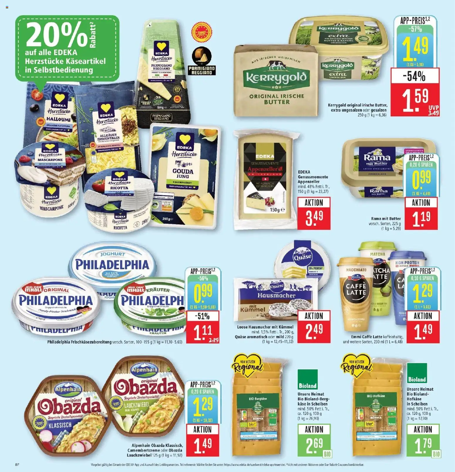 Marktkauf Prospekt Friedrichshafen (ab 21.09.2026) » Angebote online | Seite: 10 | Produkte: Mascarpone, Rapsöl, Philadelphia, Gouda