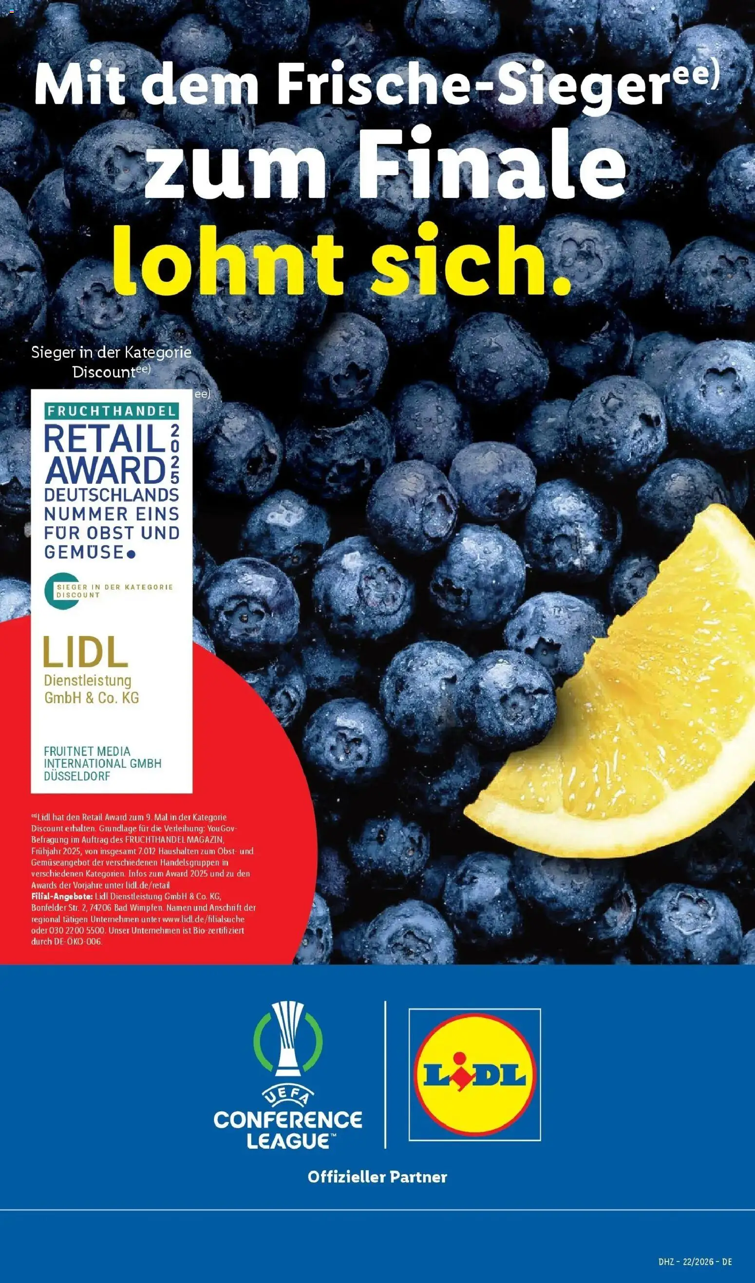 Lidl Prospekt Hof-innenstadt – gültig ab 26.05.2026 | Seite: 25 | Produkte: Bad, Obst