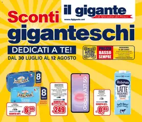 Anteprima del volantino Il Gigante volantino valido a partire dal 30/07/2026 | Pagina: 1